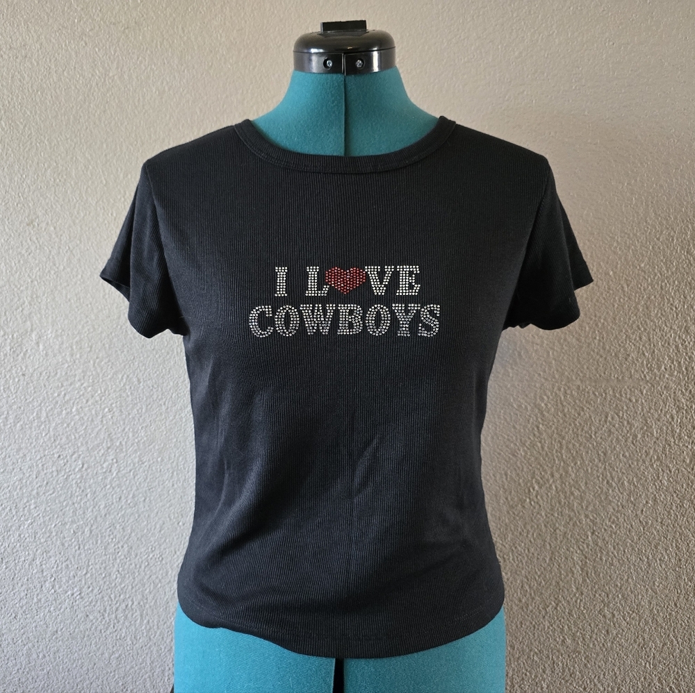 Black Cowboy Love Short Sleeve Tee